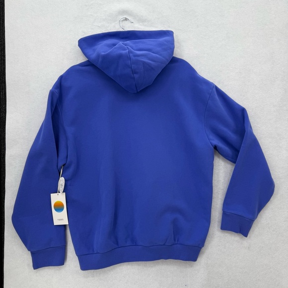 NWT Vuori Restore Oversized Hoodie Bright Iris Small VW2002 - Picture 2 of 11